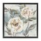 Stupell Industries Two Country Blossoms Floater Framed Canvas Wall Art Design by Nina Blue
